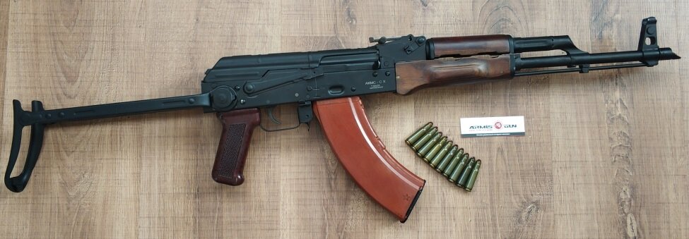 Списанное охолощенное оружие – карабин охотничий самозарядный модели "Вепрь-КМ" калибра 7,62x39 (ВПО-136) – модель "АКМС-СХ" 