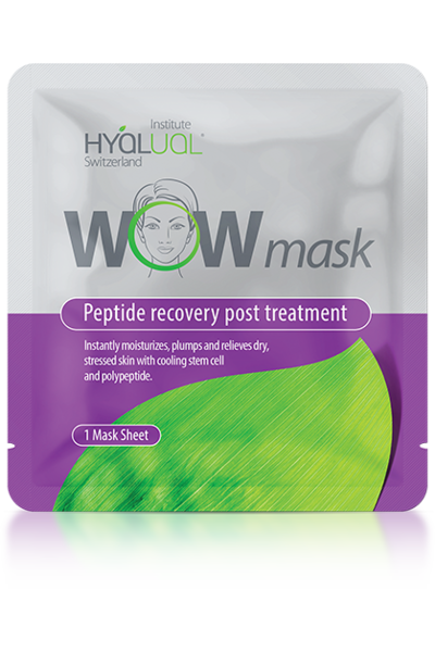 Гидрогелевая пептидная Hyalual® WOW Mask 