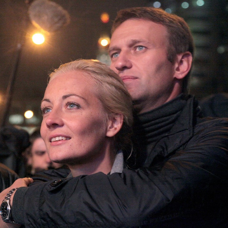 Алексей и Юлия Навальные