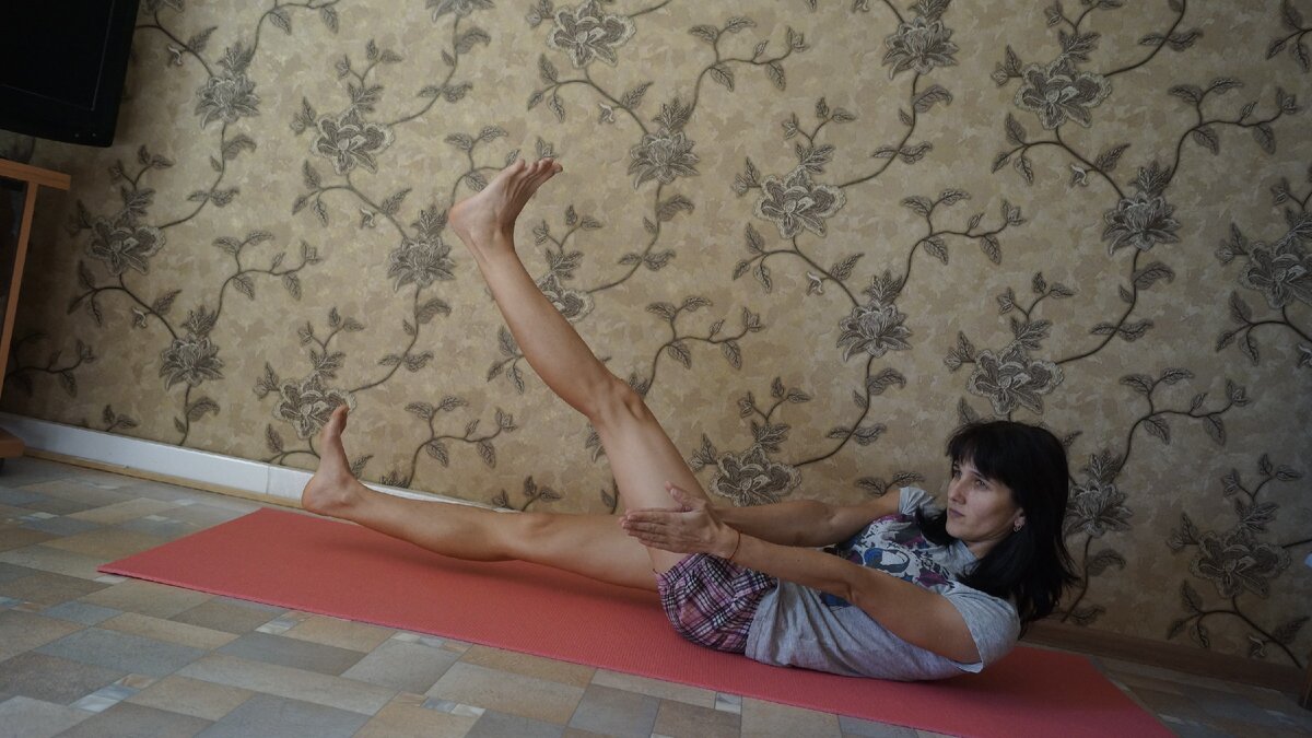 Пресс по йоге.