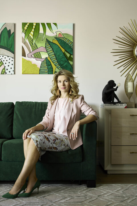 Елена Маркина, дизайнер, создатель студии MARKINA Design.