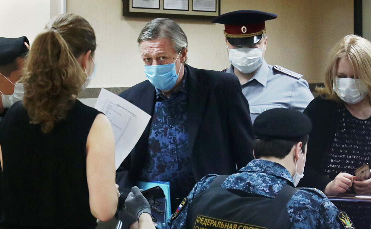 Ефремов в суде