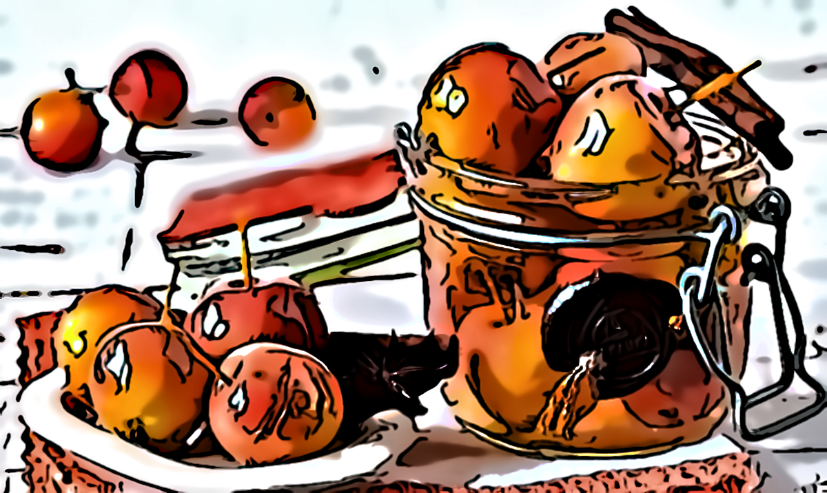 Райские яблоки маринованные