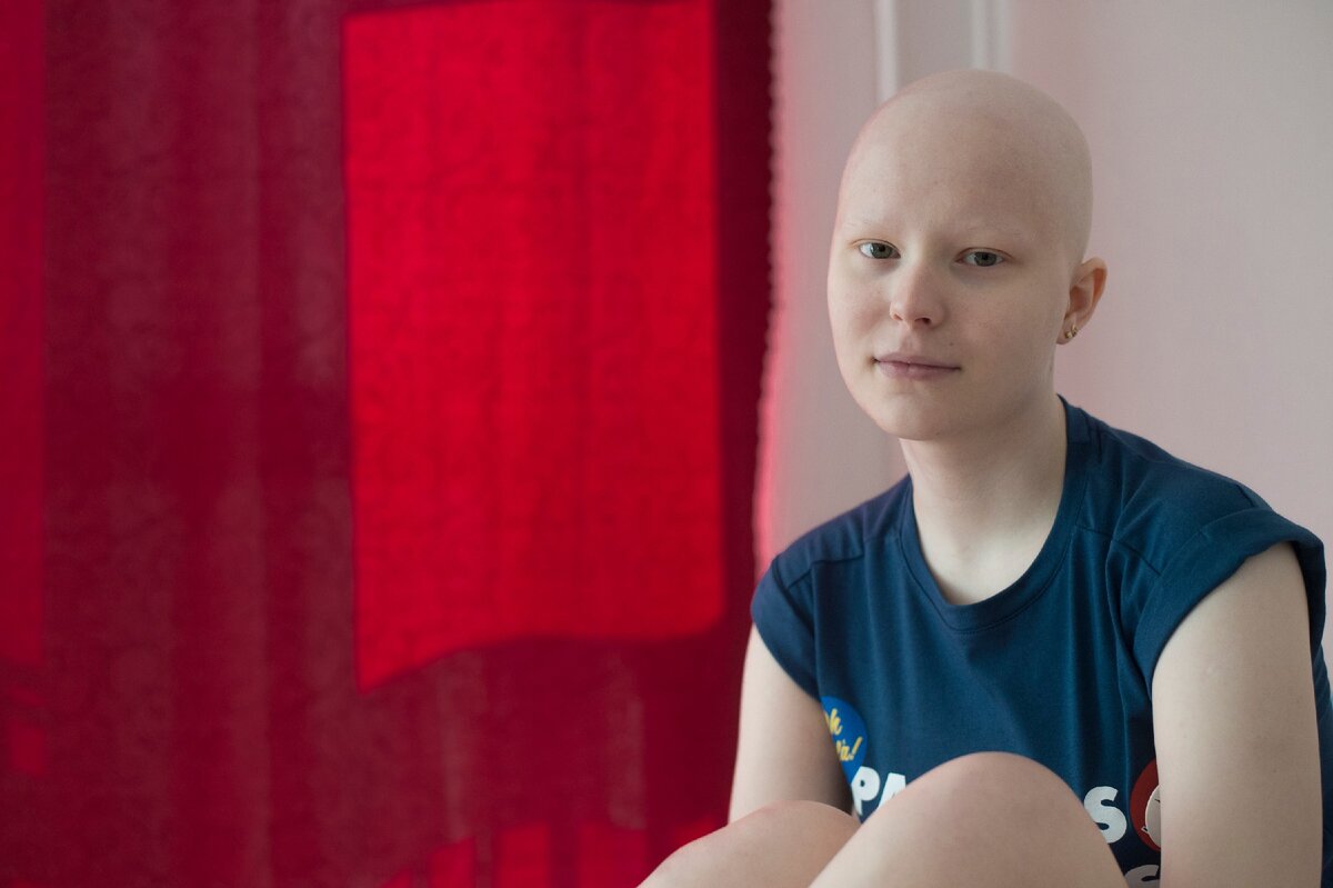 Алина в квартире фонда, Санкт-Петербург, август 2017 г. 