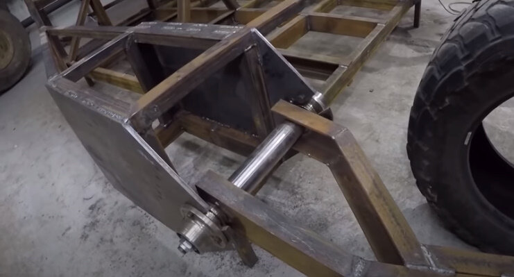 начало сборки рамы