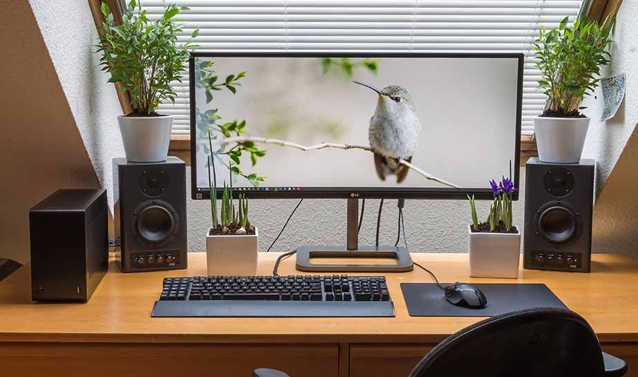 Пример обстановки домашне-игрового ПК