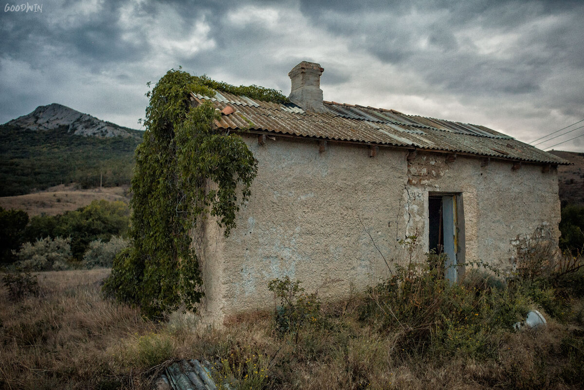 Фотосессия для подруги у заброшенного дома в Крыму | Фотограф Гудвин | Дзен