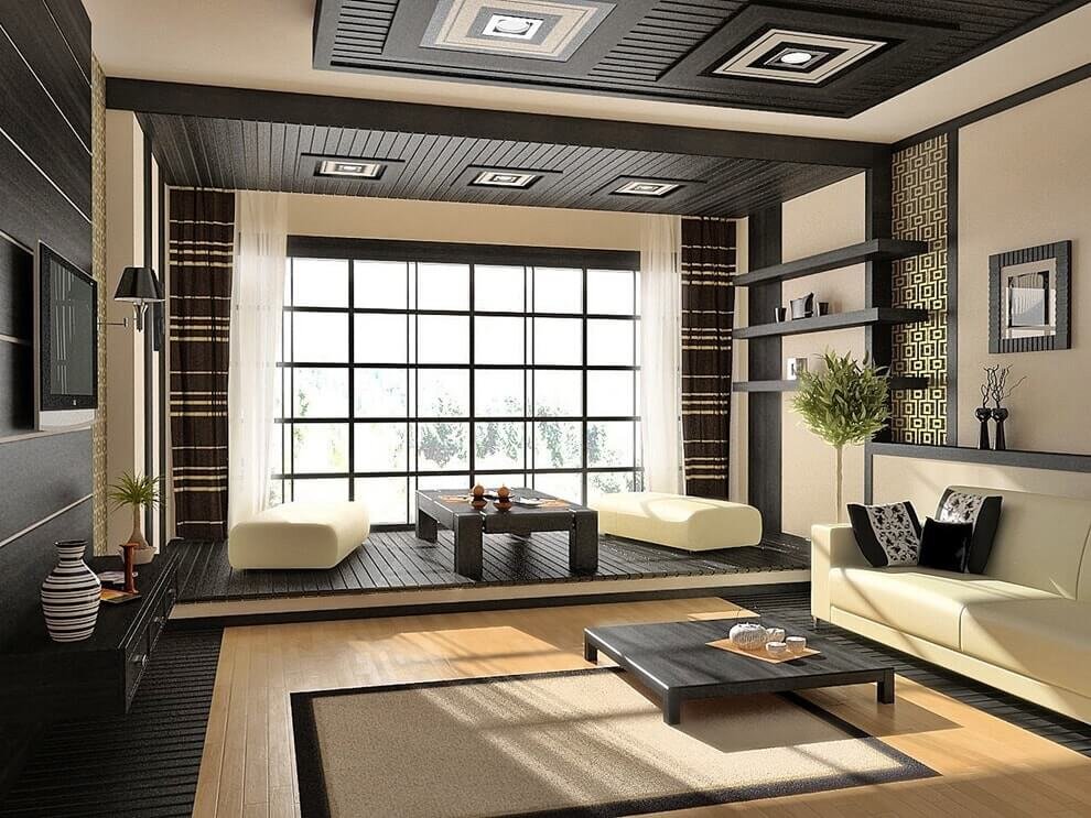 Японский стиль в интерьере. фото – Rehouz rehouz.info.