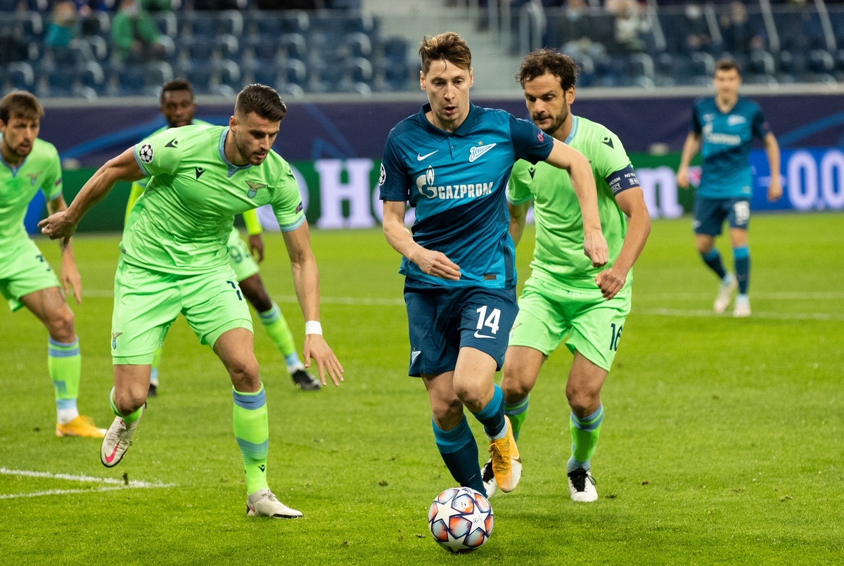 Зенит 1:1 Лацио