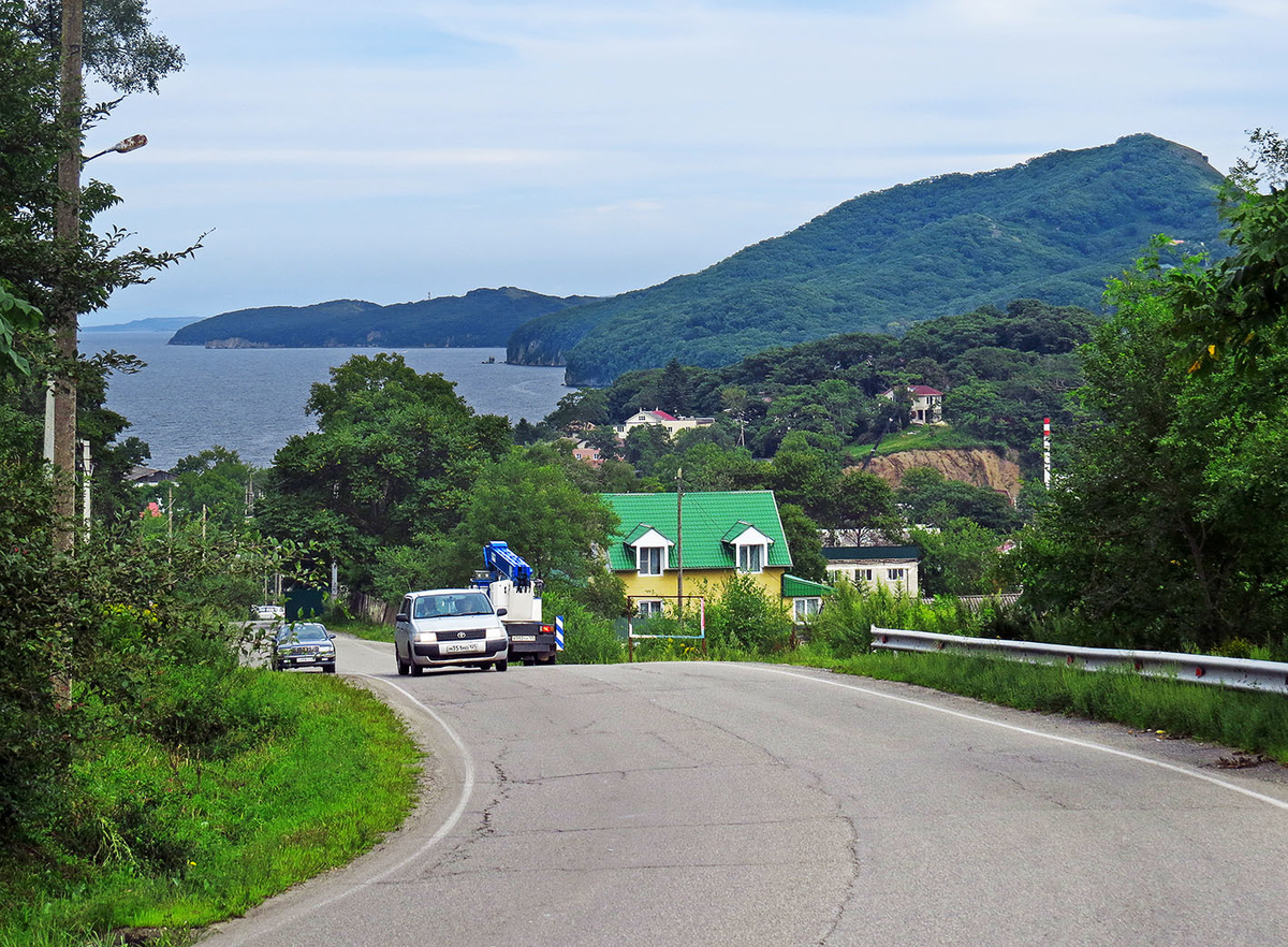 Село длинное. Самое длинное село в России.