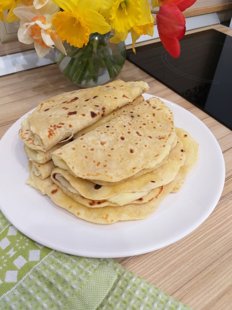 Кыстыбый, вкусные татарские лепешки!