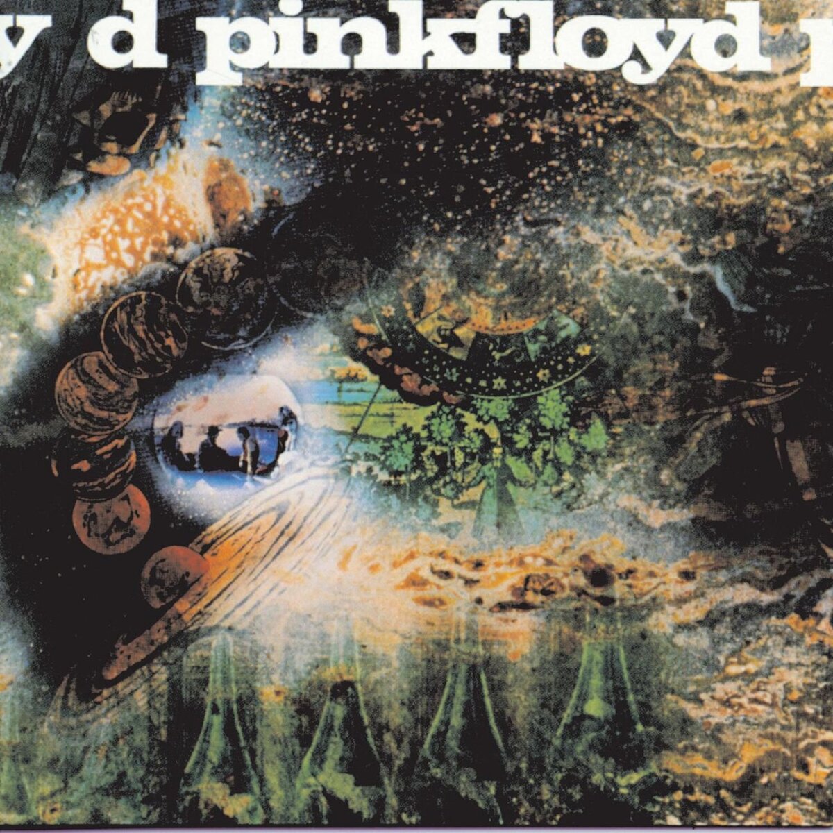 Обложка альбома «A Saucerful of Secrets», 1968. amazon.com