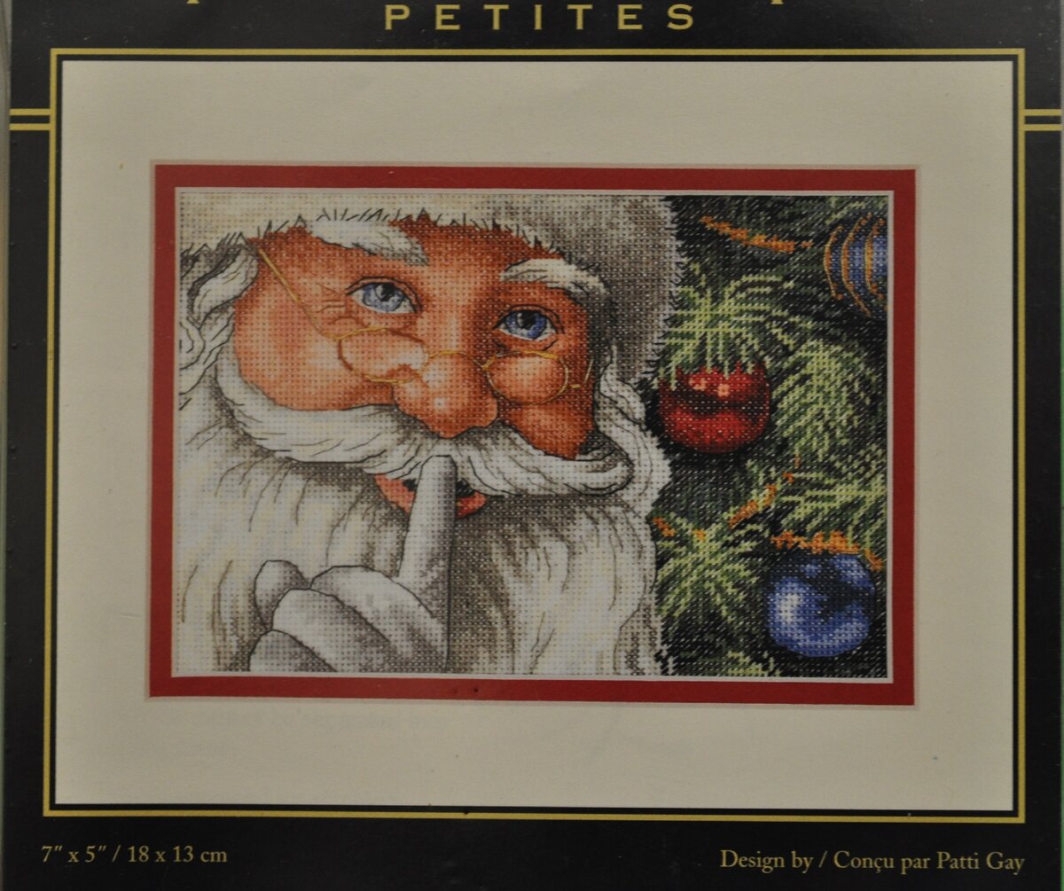 набор от Dimensions - планы на Новый год "Секрет Санты" номер 8799 