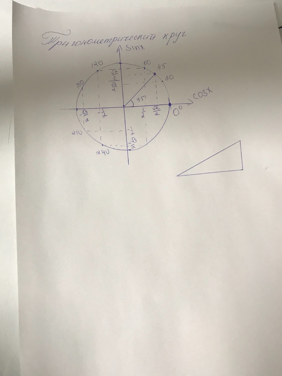 Тригонометрический круг