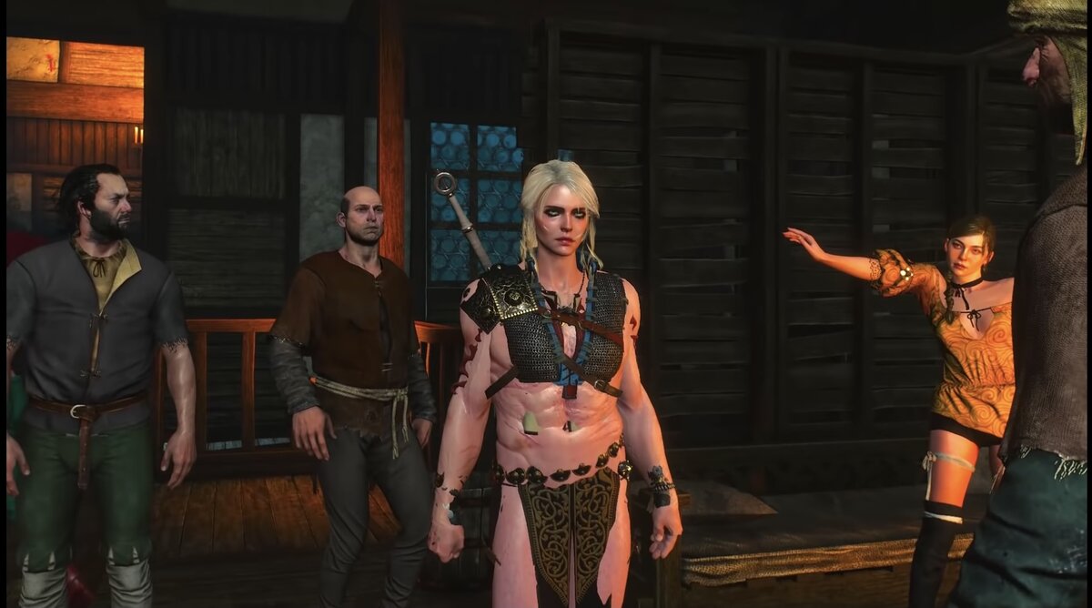 Геральт и Цири слились в одно целое (Изображение взято у xLetalis)