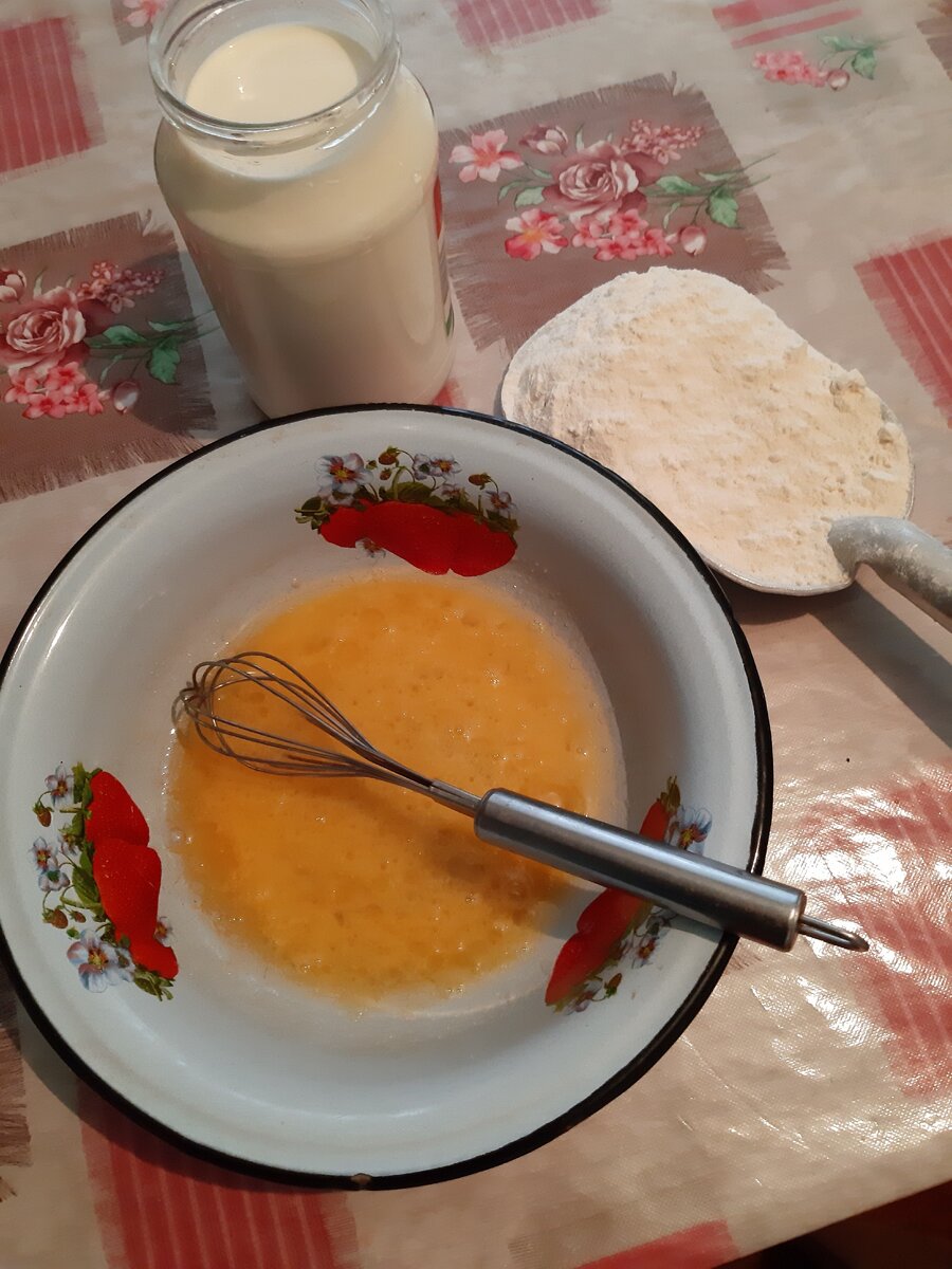 Пошаговый рецепт блинов