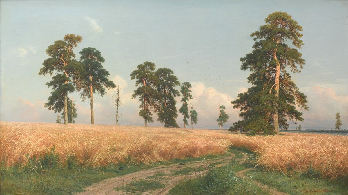 Иван Шишкни, Рожь, 1878