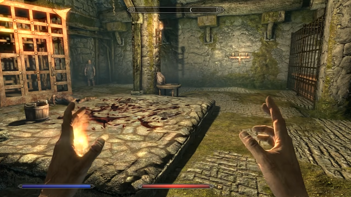 Стандартный вид заклинания "Пламя".