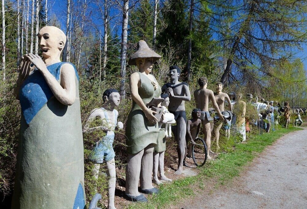 ПАРК СТРАННЫХ СКУЛЬПТУР В ФИНЛЯНДИИ