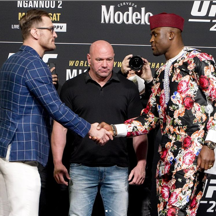 Фото из официального инстаграм аккаунта Франсиса Нганну. instagram.com/francisngannou