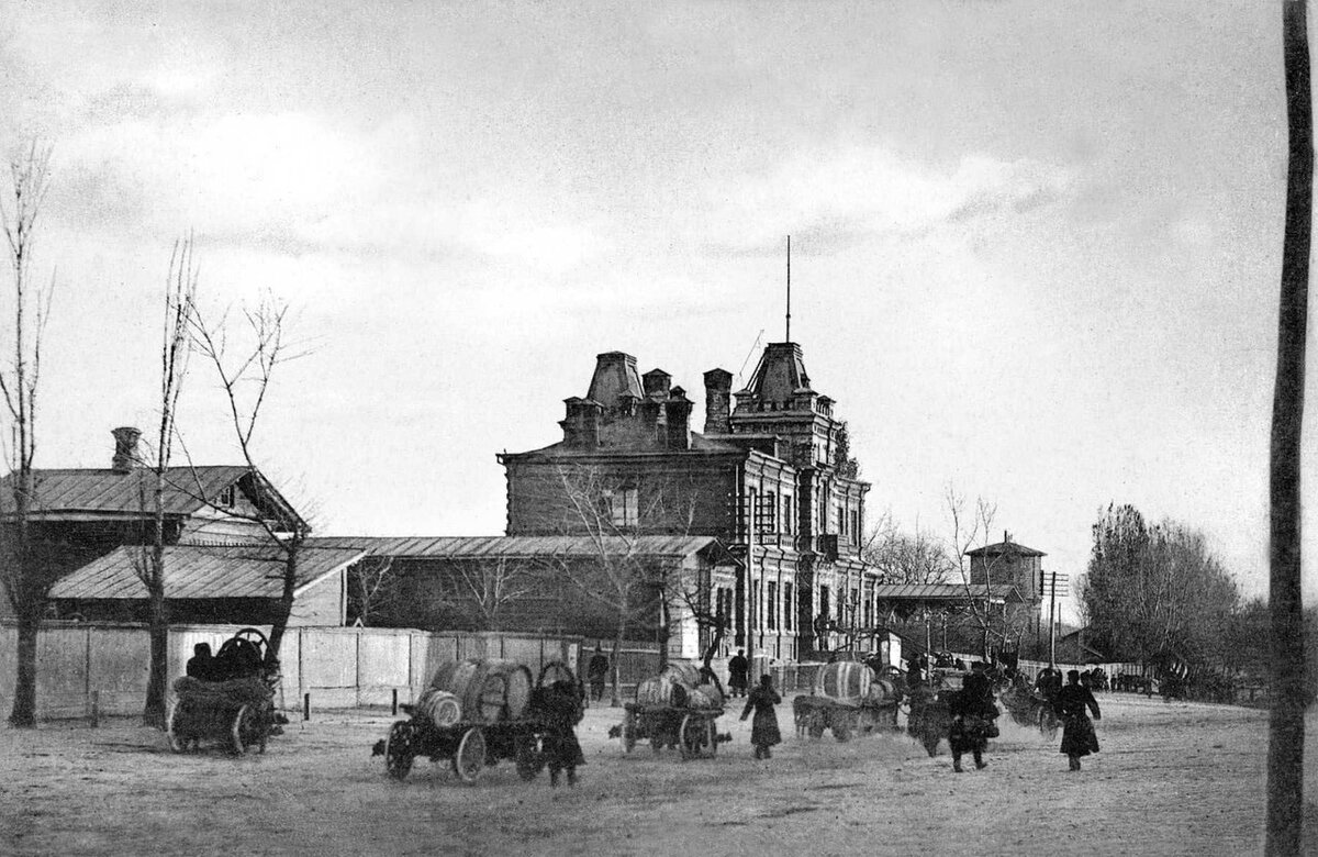 старый вокзал в курске