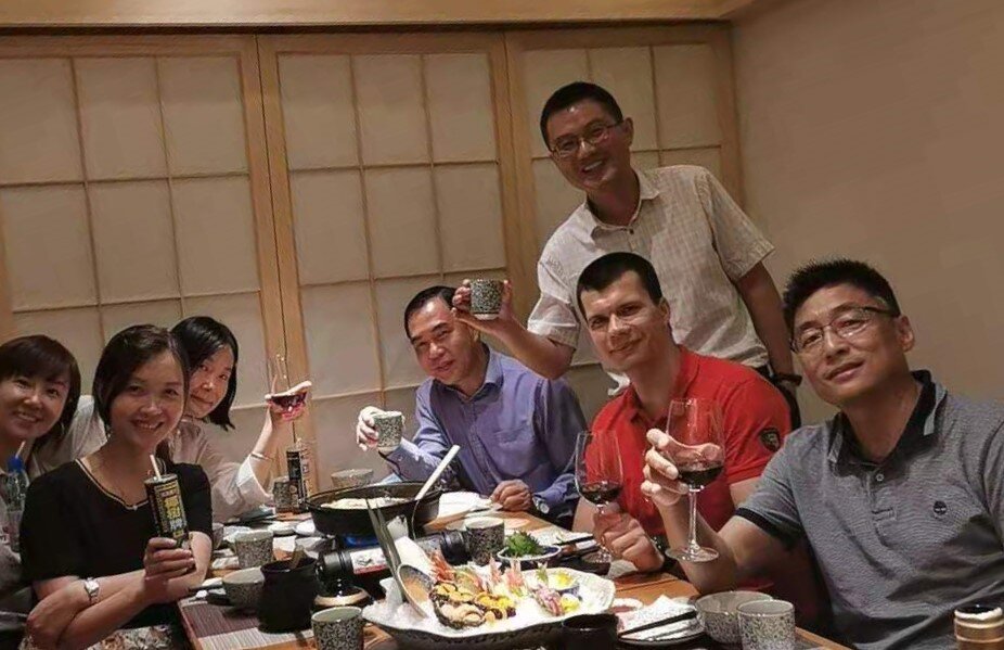 Ужин с коллегами