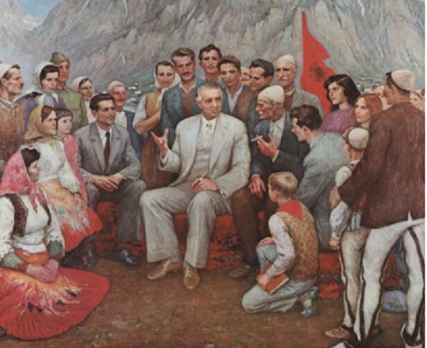 Энвер Ходжа, картина 1970-ых