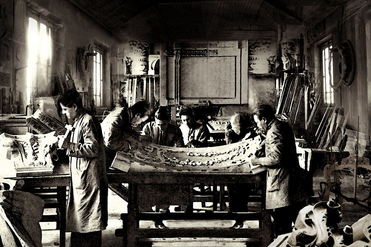 Первая мастерская Fratelli Radìce