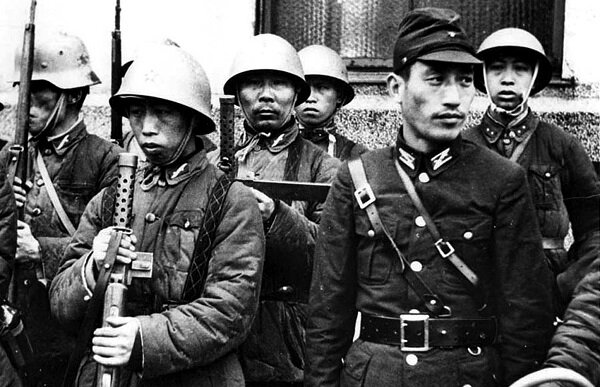 Бойцы коллаборационистской китайской армии. Источник: wikipedia.org
