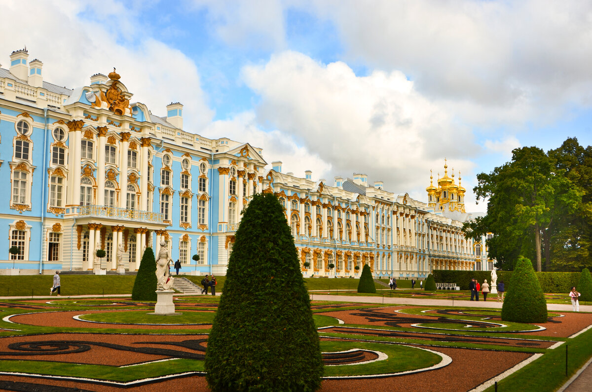 Екатерининский дворец в Царском Селе