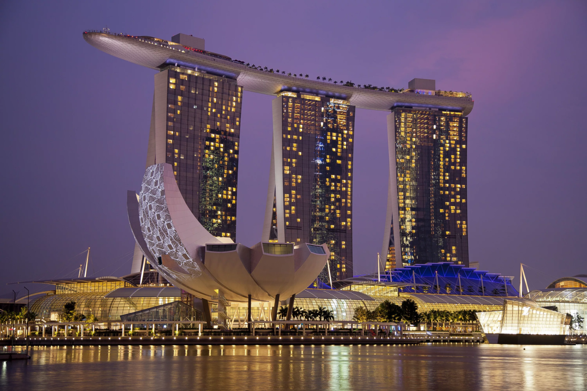 Сингапурский отель marina bay sands Фото 1