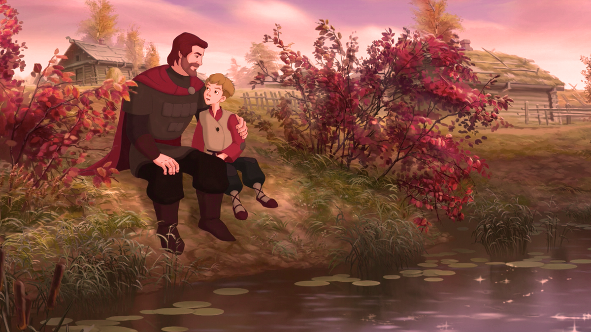 Кадр из мультика