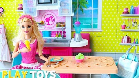 barbie morning routine