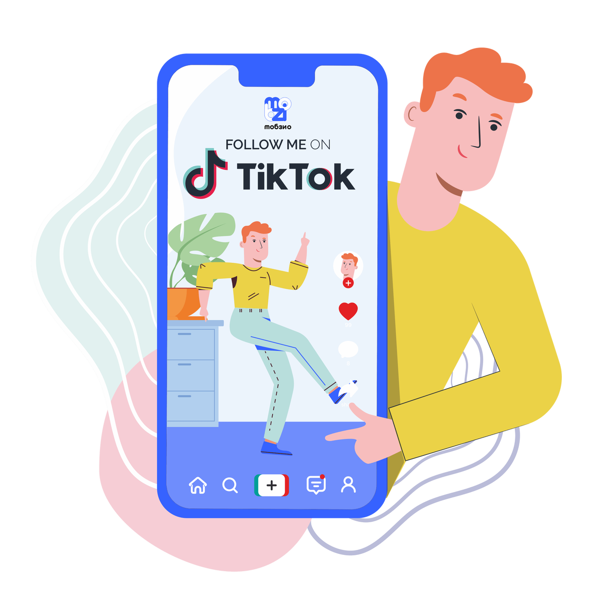 Новые подписчики в тик ток через диплинк