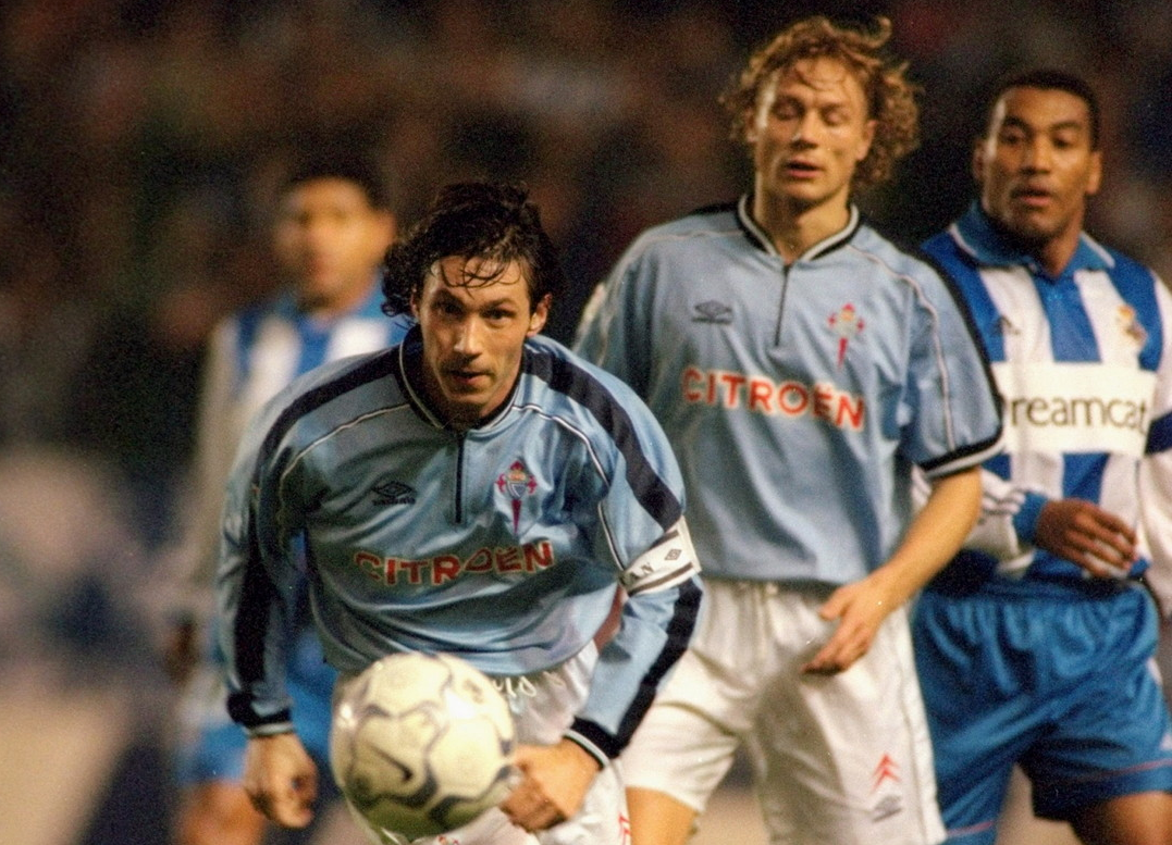 Александр Мостовой и Валерий Карпин в составе "Сельты". 