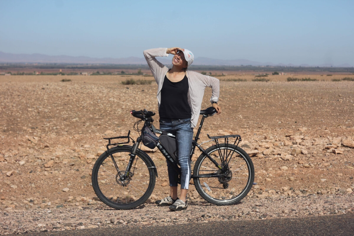 До Марокко мы добрались на велосипедах (фото автора)