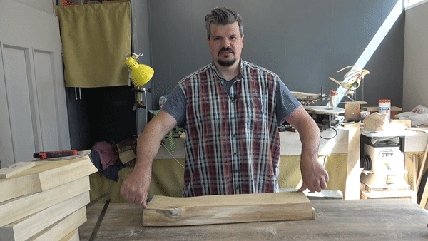 Включите воспроизведение, увидите как "танцует" кривая доска