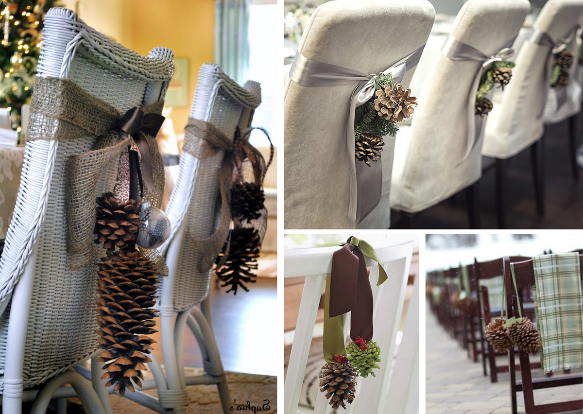 Четыре варианта шишкинского убранства стульев – от проще прощего до кудряво живёте