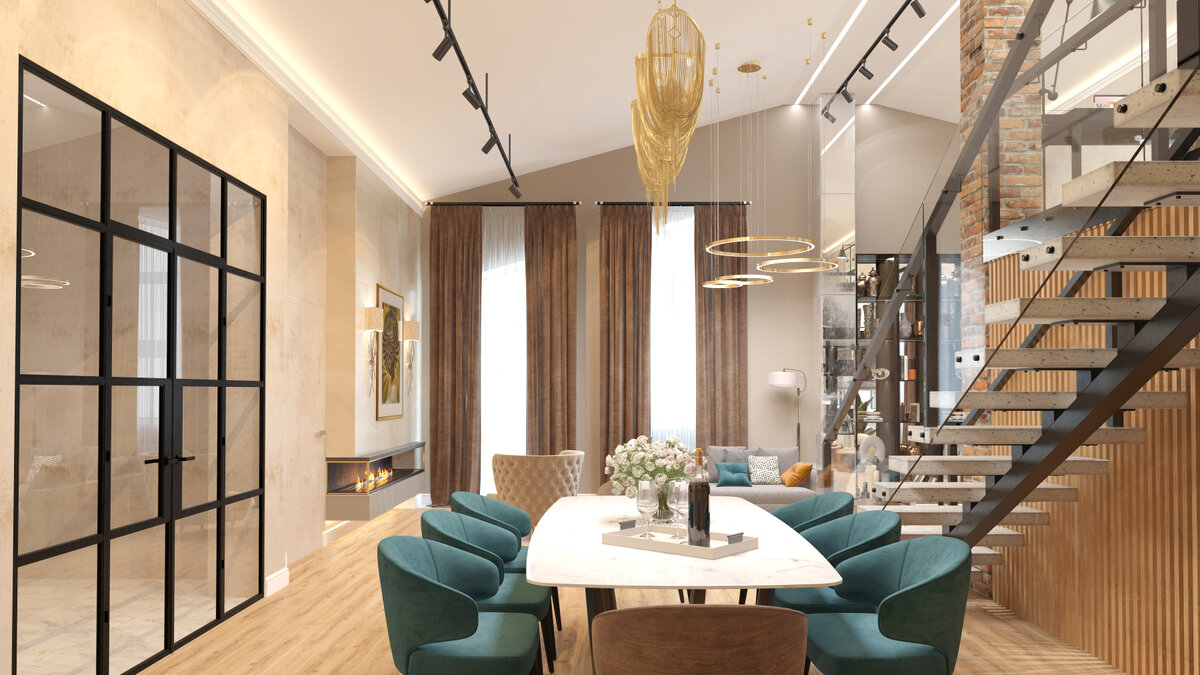 Проект Студии Малина-ПРО. Дизайн коттеджа.