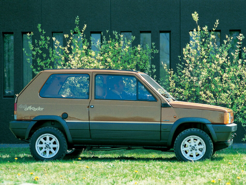Fiat Panda 4x4 образца 1980-х