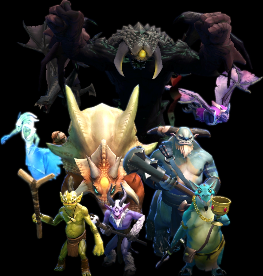 Виды крипов