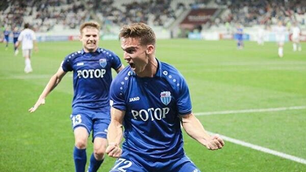    Нападающий "Ротора" Камиль Муллин© Фото : Пресс-служба ФК "Ротор"