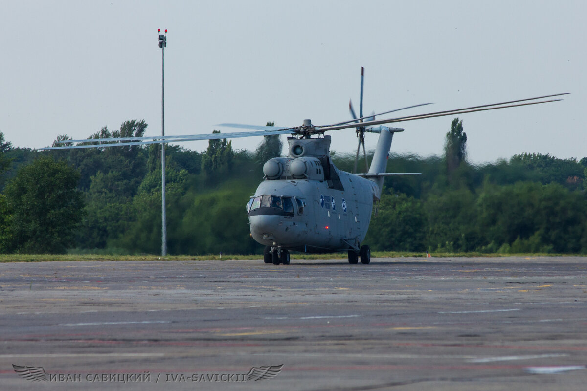 Сейчас этот вертолёт уйдёт в испытательный полёт