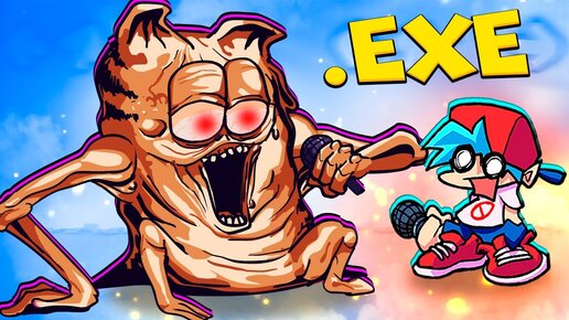 Милый Котик ГАРФИЛД.EXE против Бойфренда Friday Night Funkin vs Garfield.exe