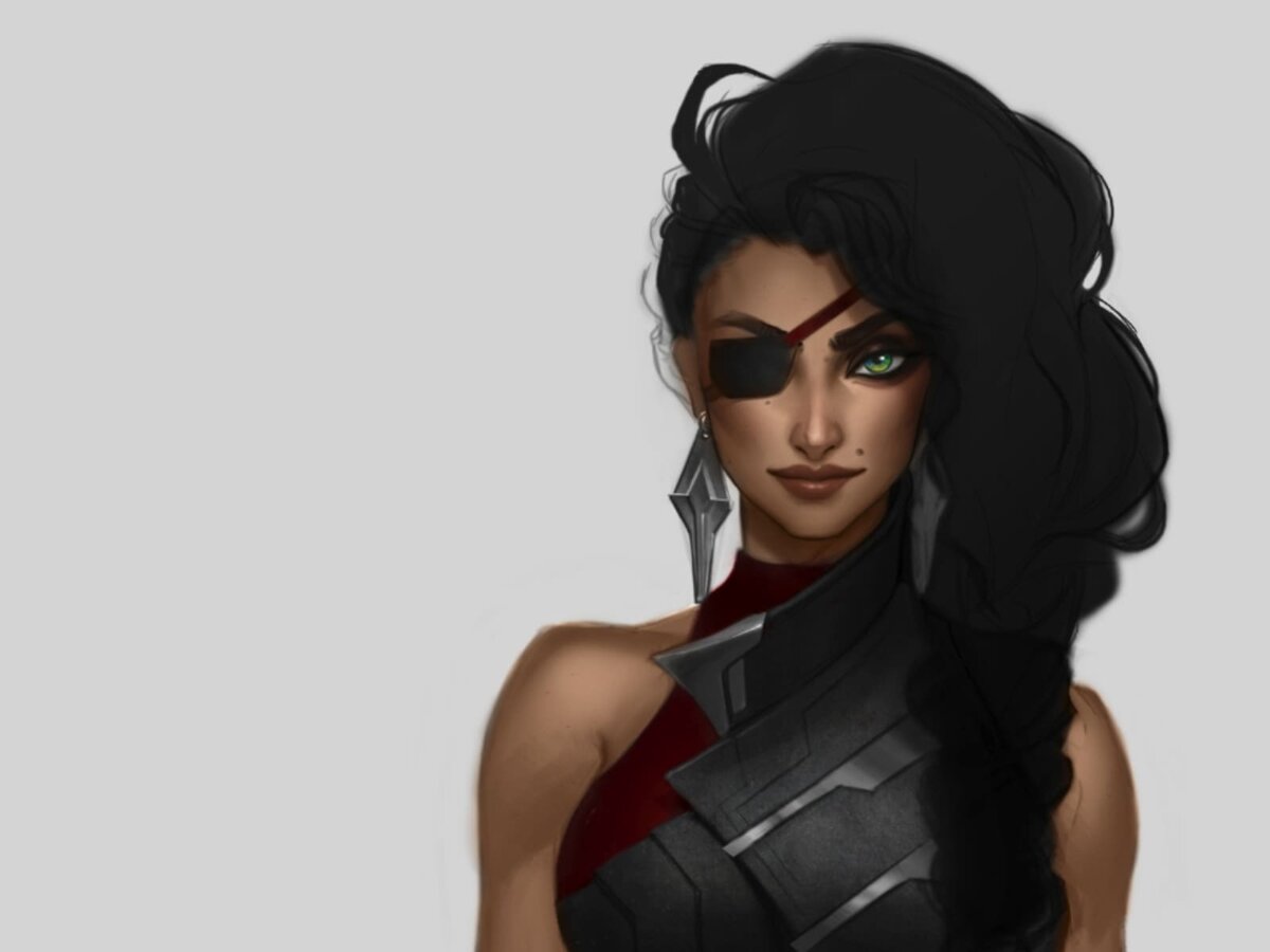 Внешность Самиры в LoL