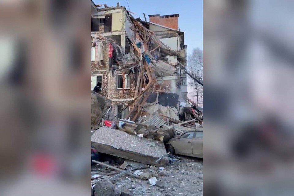     От половины жилой пятиэтажки почти ничего не осталось. Фото: Прокуратура Тульской области