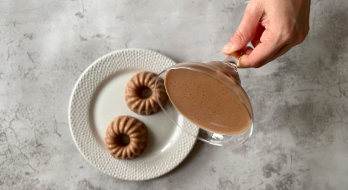 Десерт из ряженки