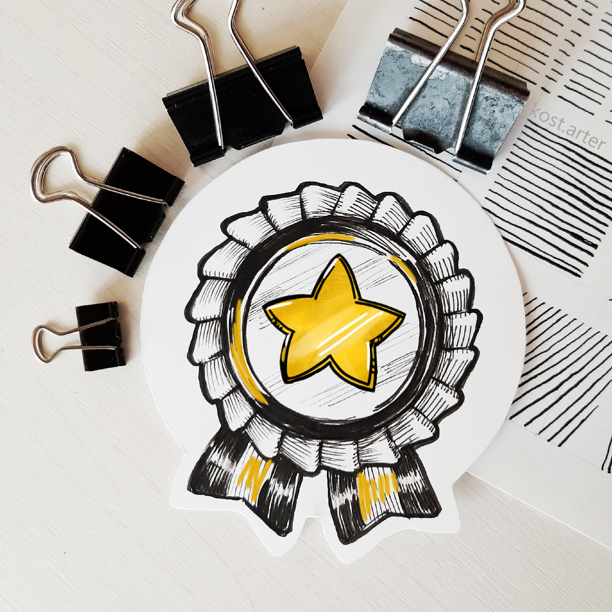 Медалька за прочтение сатьи