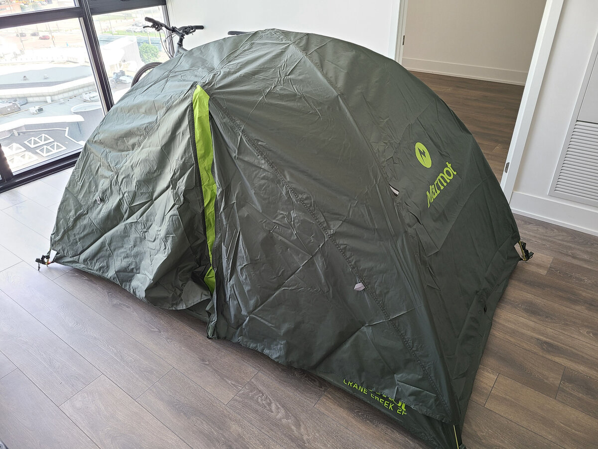 Marmot Crane Creek Backpacking and Camping Tent, Macaw/Crocodile