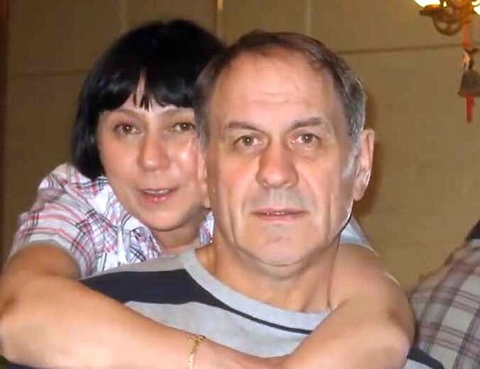 Валерий с женой Анной